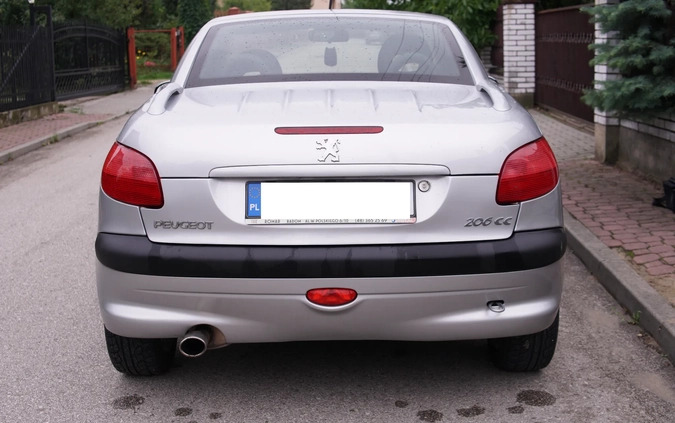 Peugeot 206 cena 6199 przebieg: 265000, rok produkcji 2003 z Radom małe 22